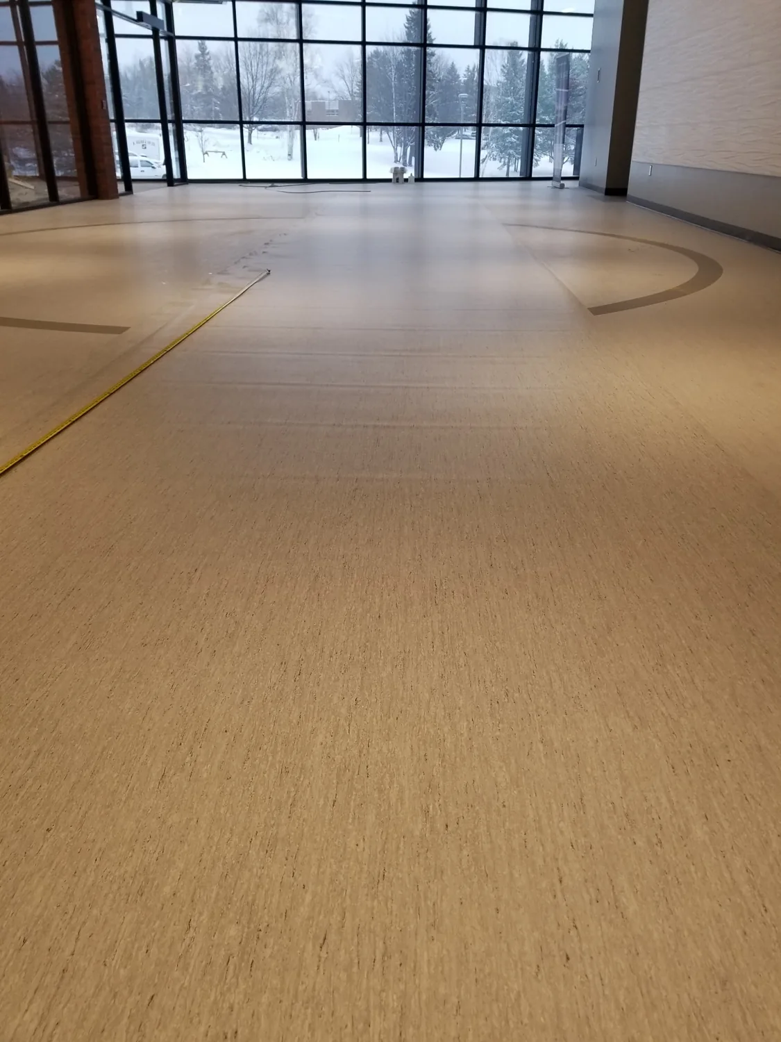 Broadloom carpet in a North Bay room installed by JD Flooring