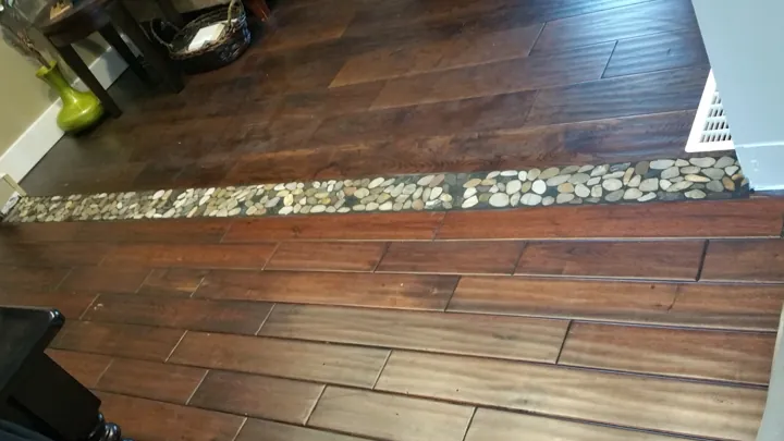 Finished flooring installed by JD Flooring in North Bay